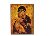 Icône - Vierge de Tendresse - 13 x 17 cm