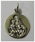 Médaille du coeur Immaculé de Marie - Argent - 17 mm