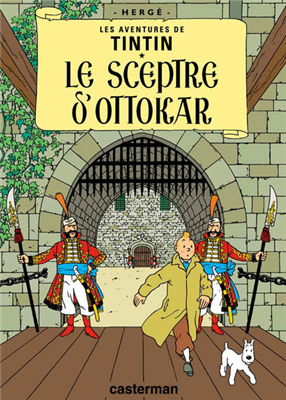 Tintin - Le sceptre d'Ottokar (BD)