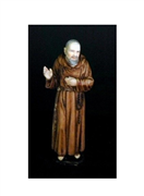 Statue du Padre Pio - polychrome