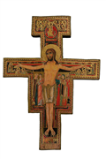 Icône Croix de saint François - 22 x 18 cm