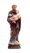 Statue de saint Joseph - polychrome
